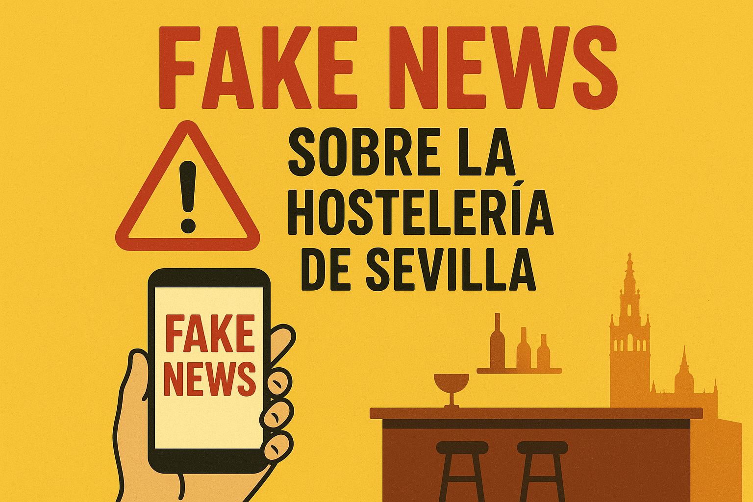 El sector hostelero de Sevilla muestra su malestar ante las informaciones que buscan desprestigiar su labor
